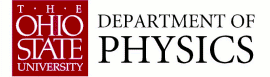 Department of Physics at The Ohio State University logo Department of Physics at The Ohio State University logo